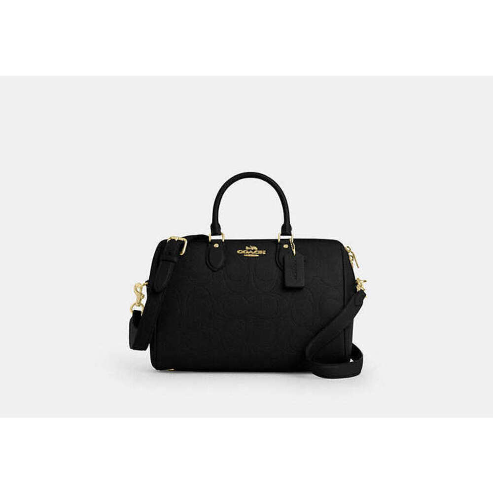 Rowan Large Satchel Bag In Signature Leather - Picture 2 of 9